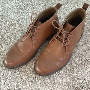 Sonoma Goods For Life Men's Chukka Boots 10.5 Cognac Brown